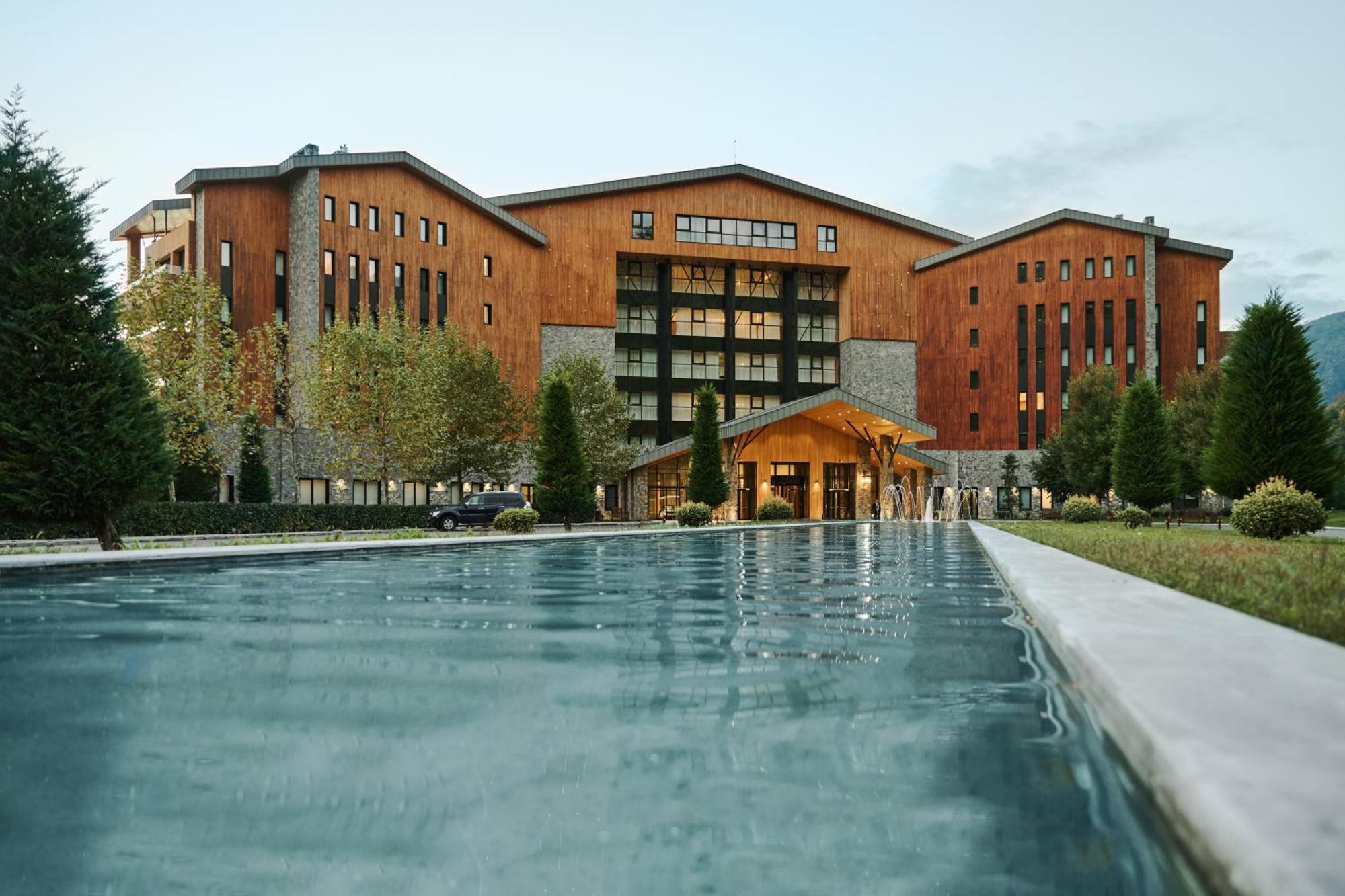 Chenot Palace กาบาลา ภายนอก รูปภาพ